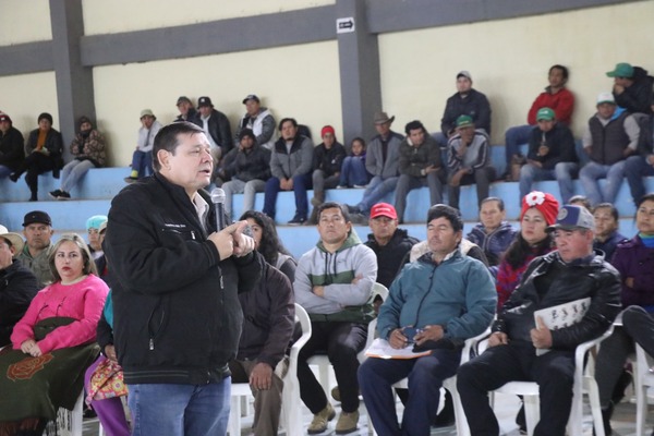 Iniciará relevamiento de datos para titulación masiva en Campo Aceval