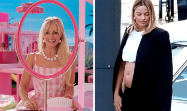 Margot Robbie espera la llegada de su primer hijo