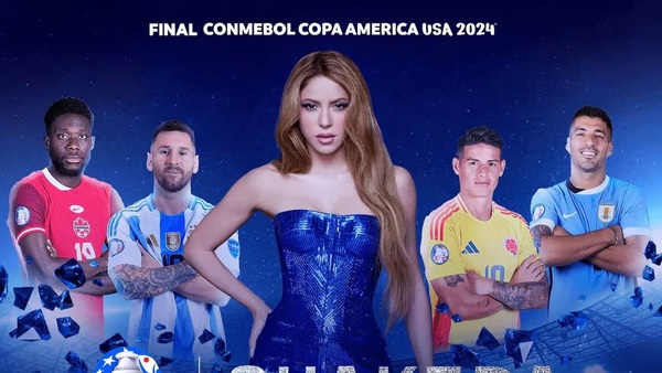 Anuncian que Shakira actuará en la final de la Copa América - Noticiero Paraguay