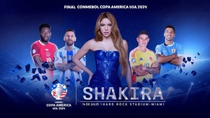 Shakira hará historia en la final de Copa América USA 2024