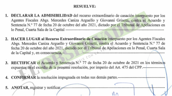Nuevo juicio de medición de la pena para condenados por estafar a Marys Llorens será con un marco penal más elevado
