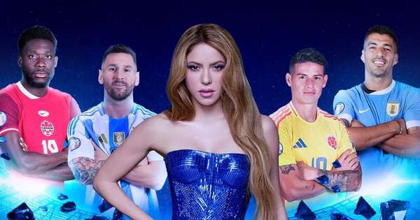 La Nación / ¡Shakira pondrá el broche de oro a la final de la Copa América 2024!