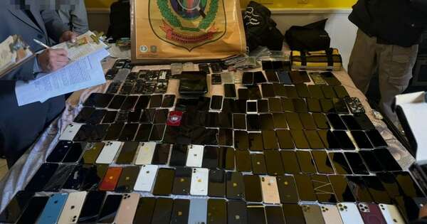 Diario HOY | Hallan más de 170 celulares en poder de un colombiano en el microcentro de Asunción