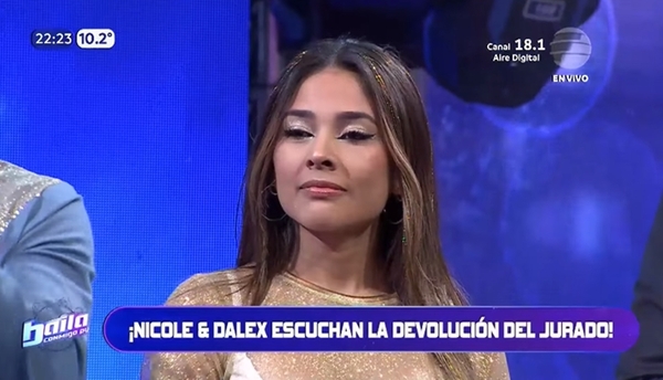 Al jurado no le gustó para nada la presentación de Vane Nicole - Teleshow