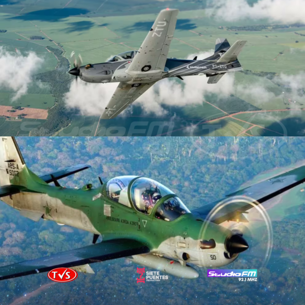 URUGUAY COMPRÓ SEIS AVIONES DE COMBATE A BRASIL PARA BLINDAR SUS FRONTERAS. - TVS