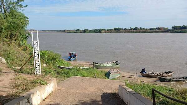 Puerto Antequera: descenso del río Paraguay afecta la navegabilidad y a la actividad pesquera - Nacionales - ABC Color
