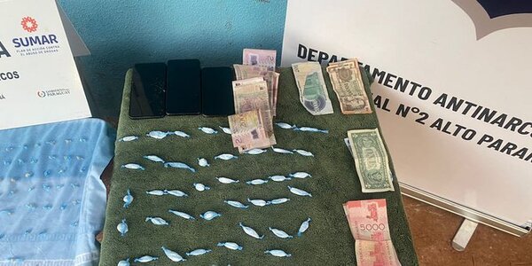 Cocaína mezclada con medicamentos, para consumidores de alto poder adquisitivo