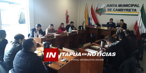 JUNTA MUNICIPAL DE CAMBYRETÁ RECHAZÓ EJECUCIÓN PRESUPUESTARIA 2023 CON CONFUSO ARGUMENTO - Itapúa Noticias
