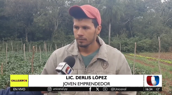 Ejemplo de superación: Joven sobresale gracias a trabajo arduo en la producción hortícola - Unicanal