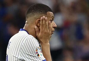 "No estuve bien" en la Eurocopa, admitió Mbappé