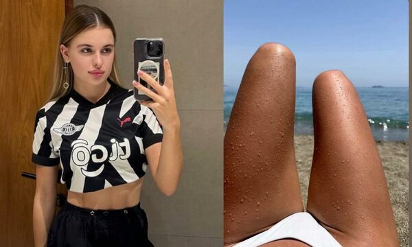 Mientras Enciso llegó a Paraguay, la española Stacy se mostró sexy en España