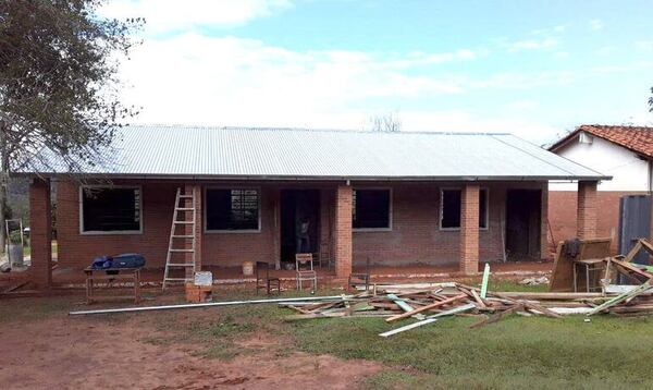 Comunidad educativa espera con mucho interés la terminación de un pabellón de dos aulas - Nacionales - ABC Color