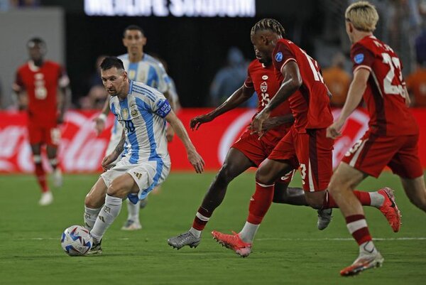 Argentina vence a Canadá y jugará la final de la Copa América 2024