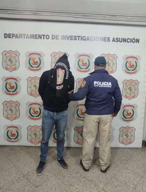 Policía detiene a violento asaltante con orden de captura en Asunción - Policiales - ABC Color