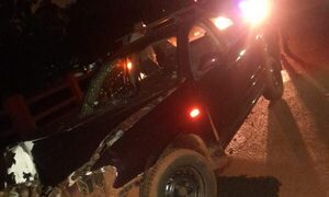 Borracho al volante chocó contra la baranda del puente y se salvó de caer al río Monday – Diario TNPRESS