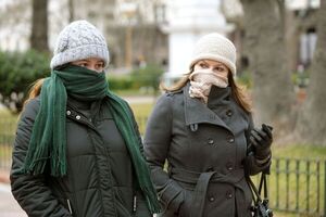 Llegó el día más frio del año