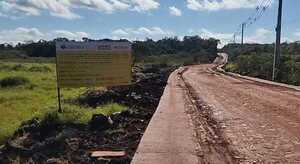 Destrozos en obra de empedrado retrasan culminación de camino que une Cambyretá con Encarnación
