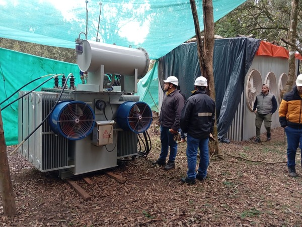 Incautan transformador trifásico por robo de energía en estancia de Alto Paraná - ADN Digital