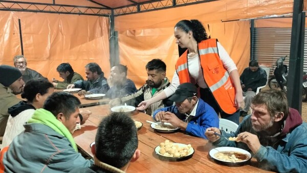 Muchos borrachos buscaron refugio para no pasar frío