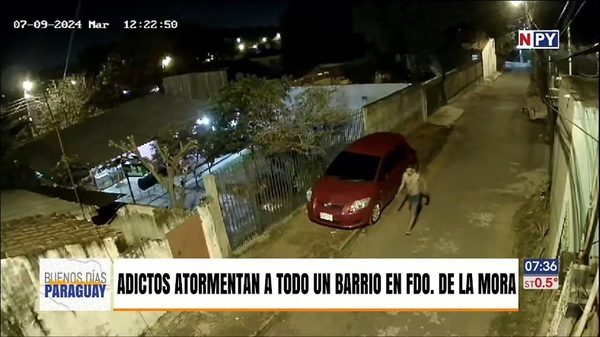 Barrio de Fernando de la Mora bajo dominio de adictos - Noticias Paraguay