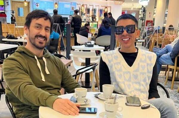 Paz y amor: “Toñito” se encontró con quien denunció por haberle dejado un escrito amenazante