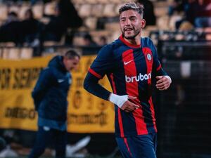 San Lorenzo venció a Peñarol con un gol de Iván Leguizamón - Fútbol Internacional - ABC Color