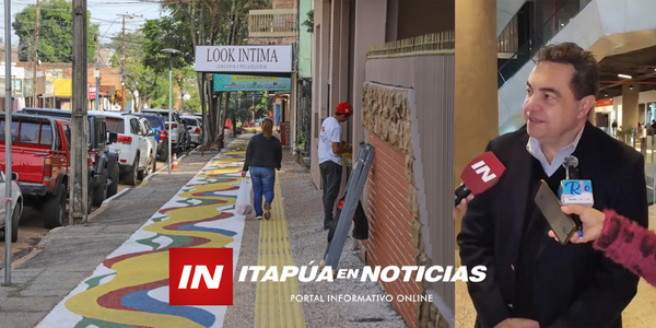 YD PIDE MÁS PLATA PARA “MAMARRACHO” SOBRE LA CALLE VILLARRICA  - Itapúa Noticias