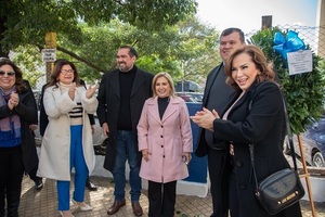 Senadores rinden homenaje a fundadores del Centro Democrático