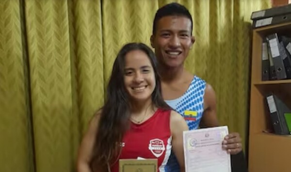 ¿Opa el amor entre luchadores que se casaron en medio de los Juegos Odesur?