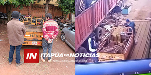 EN PROSECUCIÓN A UN HURTO APREHENDIERON A DOS PERSONAS EN TRINIDAD - Itapúa Noticias