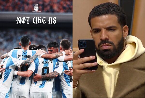 Argentina se burla de Drake tras perder una apuesta de USD 300.000 contra ellos - Megacadena - Diario Digital