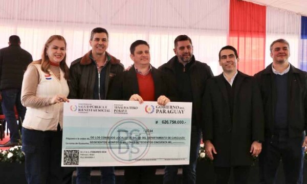 Gobierno entregó aportes a varios sectores de Caaguazú – Prensa 5