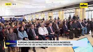 Turismo de reuniones deja buenos ingresos: movió más de U$S 20 millones en el segundo trimestre - ABC Noticias - ABC Color