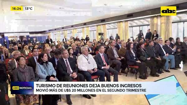 Turismo de reuniones deja buenos ingresos: movió más de U$S 20 millones en el segundo trimestre - ABC Noticias - ABC Color