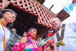 Indígenas brasileños exigen a Lula en la ONU
