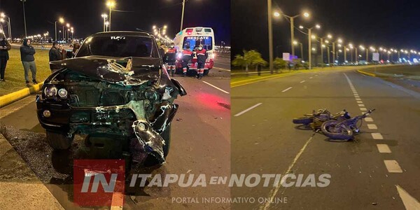 DOS PERSONAS FALLECIDAS TRAS TERRIBLE COLISIÓN EN LA COSTANERA DE ENCARNACIÓN - Itapúa Noticias