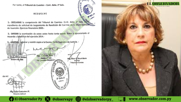 Tribunal de Cuentas se declaró competente para juzgar las rendiciones de “Nenecho” de los años 2020, 2021, 2022 y 2023