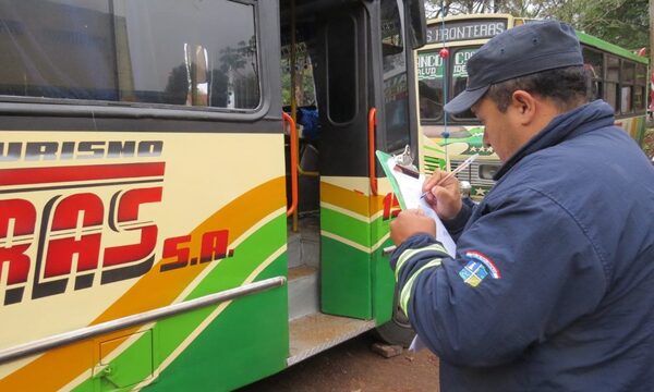Verifican condiciones técnicas de buses para garantizar seguridad a los usuarios en Franco – Diario TNPRESS