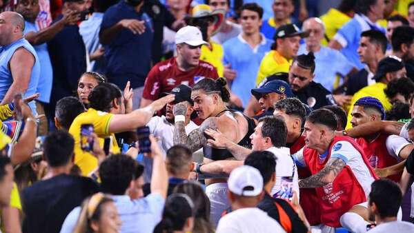 Conmebol "condena enérgicamente" la violencia tras la pelea con jugadores uruguayos