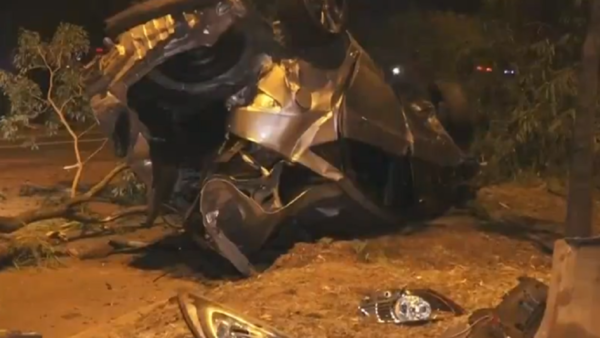Doble choque, tres heridos y la fuga de una camioneta en avenida Silvio Pettirossi de Luque