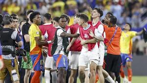 La Conmebol "condena enérgicamente" la violencia tras la pelea con jugadores uruguayos