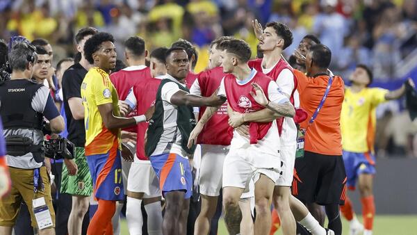 La Conmebol "condena enérgicamente" la violencia tras la pelea con jugadores uruguayos