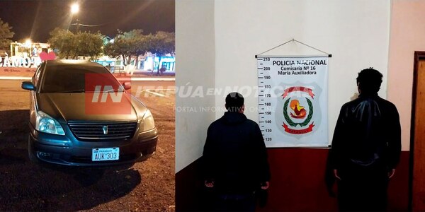 TOMÁS R. PEREIRA : RECUPERARON AUTOMÓVIL DENUNCIADO COMO HURTADO EN CAAGUAZÚ - Itapúa Noticias