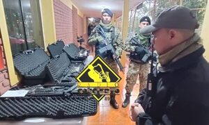 Policías reciben armas decomisadas en operativo Dakovo