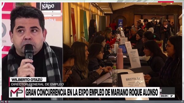 Gran concurrencia de postulantes en la Expo Empleo  - Megacadena - Diario Digital