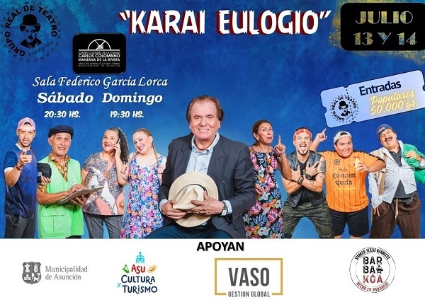 Grupo Real de Teatro celebra 45 años con ‘Karai Eulogio’