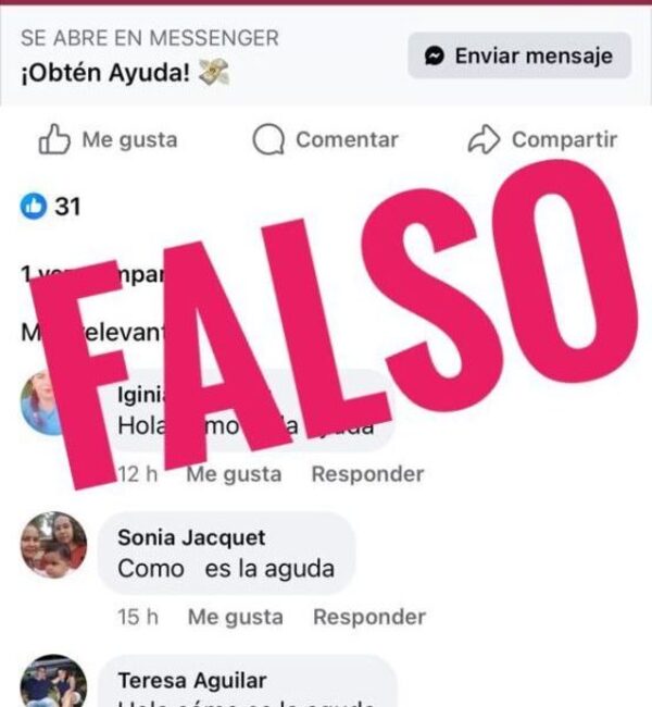 Advierten sobre falsas ofertas de programas sociales que buscan estafar a interesados