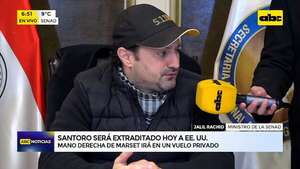 Video: Santoro será extraditado a Estados Unidos - ABC Noticias - ABC Color