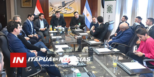 LÍDERES POLÍTICOS Y EMPRESARIALES DE ARGENTINA FUERON RECIBIDOS POR AUTORIDADES DE LA EBY - Itapúa Noticias