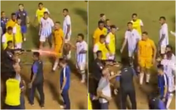 Versus / ¡Terrible suceso! Un policía dispara a un futbolista luego de un partido